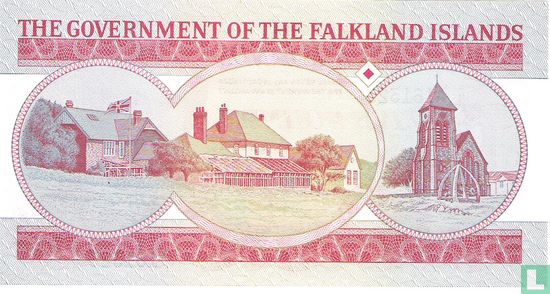 Iles Falkland 5 livres - Image 2