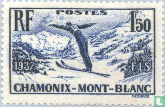 Ski championship Chamonix