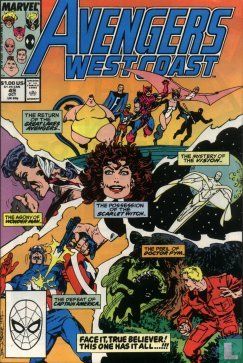 Avengers West Coast 49 - Afbeelding 1