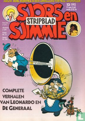 Sjors en Sjimmie stripblad 13 - Image 1