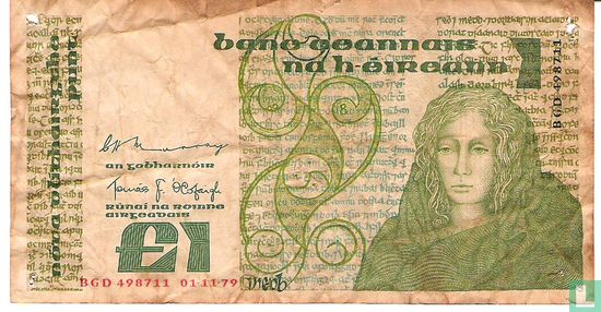 Ierland 1 Pound   - Afbeelding 1