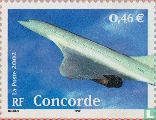 Concorde - Moyens de transport du 20ième siècle