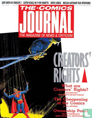 The Comics Journal 137 - Afbeelding 1