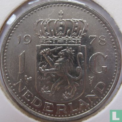 Netherlands 1 gulden 1978 - Image 1