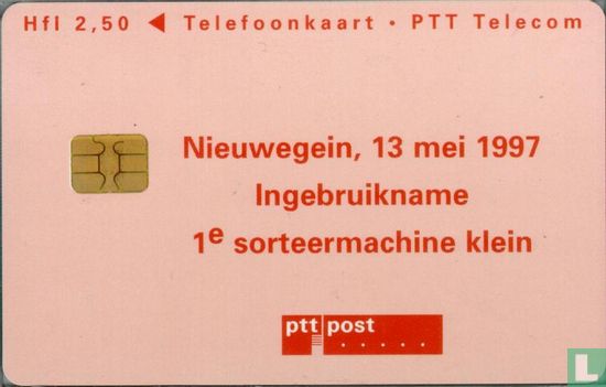 PTT Post Nieuwegein 13 mei 1997 - Afbeelding 1