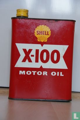Olieblik Shell X-100 - Image 2