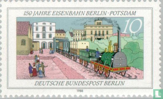 150 jaar spoorbaan Berlijn-Potsdam