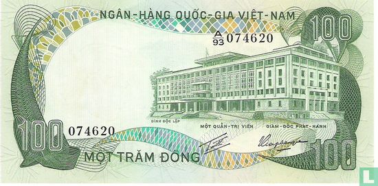 South Vietnam 100 Dong - Bild 1