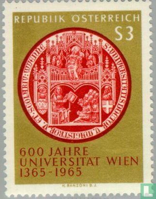 Université de Vienne 600 années