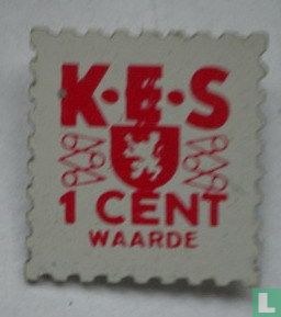 K.E.S. 1 cent waarde