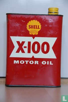 Olieblik Shell X-100 - Image 3