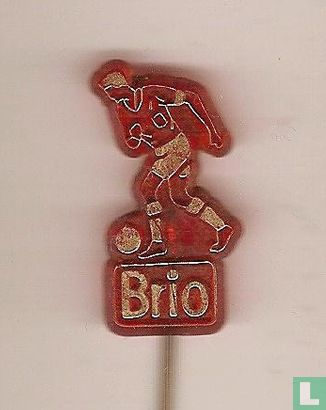 Brio (football player) [gold on orange] - Image 1