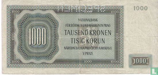 Bohemen Moravië 1000 Kronen - Afbeelding 2