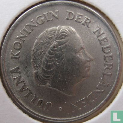 Nederland 25 cent 1967 - Afbeelding 2