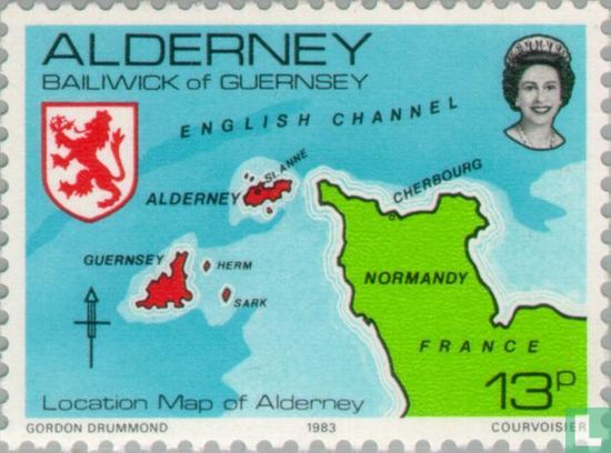 Gezichten op Alderney
