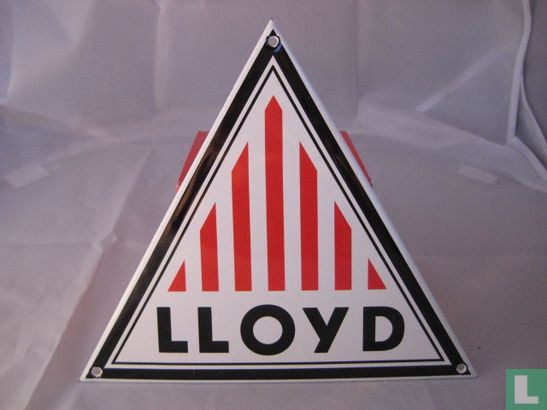 Emaille Bord : Lloyd