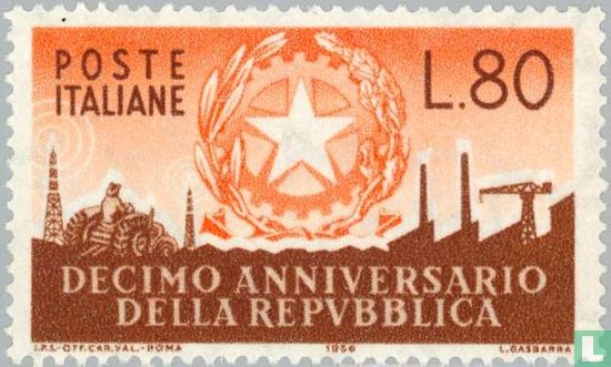 Republic of Italy 10 years