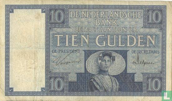 Niederlande 10 Gulden (PL35.a3) - Bild 1