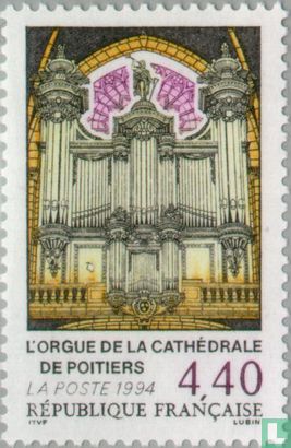 Orgel der Kathedrale von Poitiers