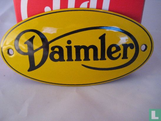 Emaille Bord : Daimler
