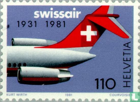 Swissair 50 years