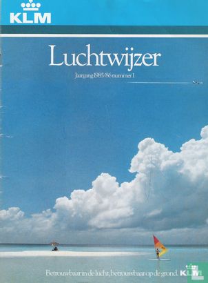 KLM - Luchtwijzer 1985/86 - Image 1