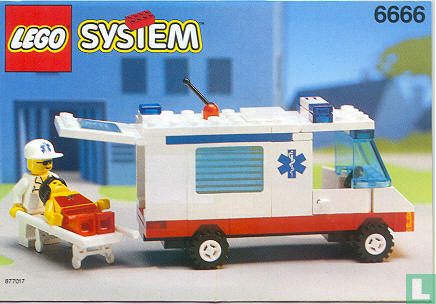 Lego 6666 Ambulance