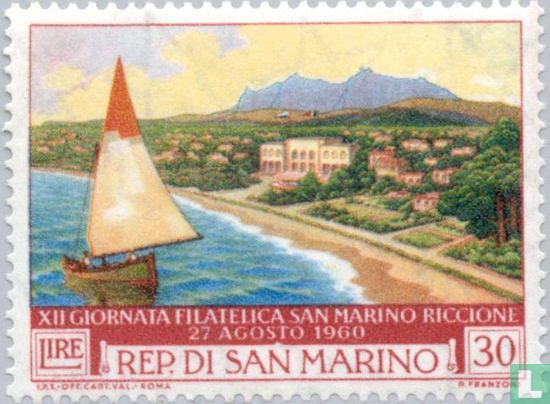 Int. Stamp Exhibition Riccione