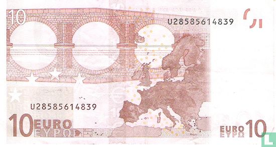 Eurozone 10 Euro U-L-T - Afbeelding 2