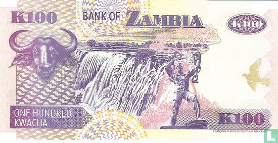 Zambia 100 Kwacha 2006 - Image 2