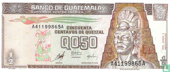 Guatemala 0,50 Centavos - Bild 1
