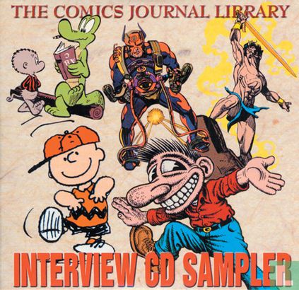 The Comics Journal Library Interview CD Sampler - Image 1