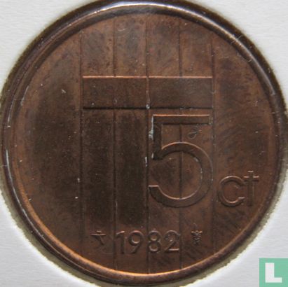 Nederland 5 cent 1982 - Afbeelding 1