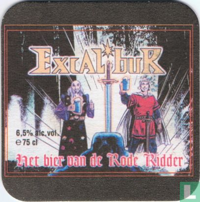 Excalibur het bier van de Rode Ridder