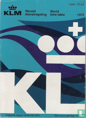 KLM  01/04/1975 - 31/10/1975 - Bild 1