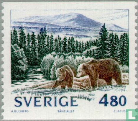 Bears in Sånfjället National Park