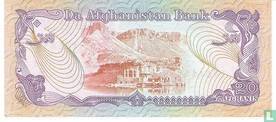 Afghanistan 20 Afghanis 1979 (signature 2) - Image 2