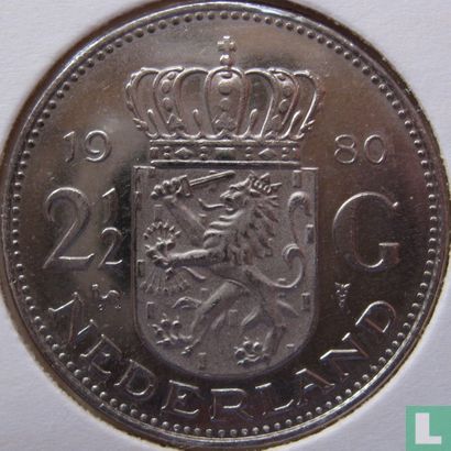 Nederland 2½ gulden 1980 - Afbeelding 1