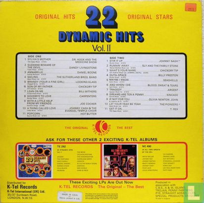 22 Dynamic Hits Vol. II - Image 2