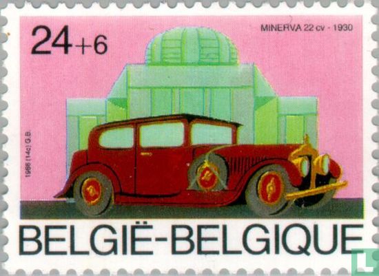 Ancient Belgian cars