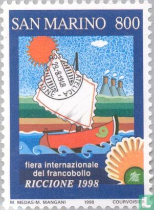 Int. RICCIONE '98 Stamp Exhibition