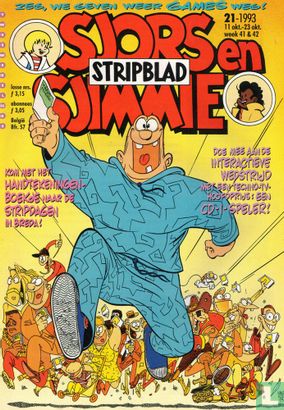 Sjors en Sjimmie stripblad 21 - Bild 1