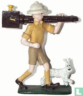 Tintin Explorateur avec Milou