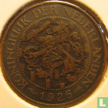 Netherlands 1 cent 1926 - Image 1