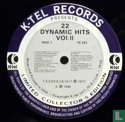 22 Dynamic Hits Vol. II - Afbeelding 3