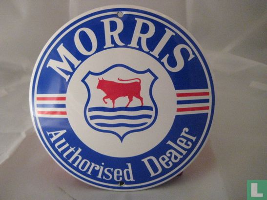 Emaille Reklamebord : Morris