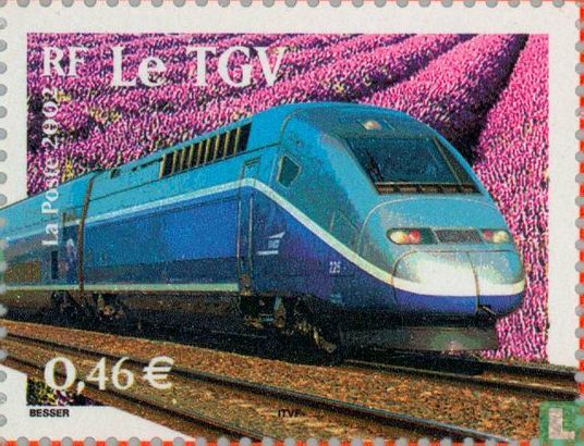 TGV - Moyens de transport du 20ième siècle