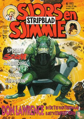 Sjors en Sjimmie stripblad  4 - Image 1