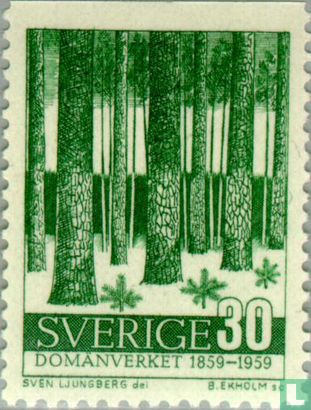 100 ans d'administration forestière Suédois