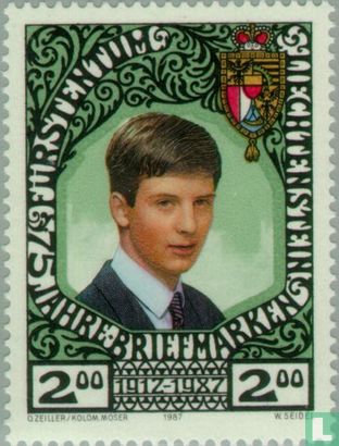 Anniversaire Stamp 75 années